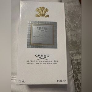 Creed Silver Mountain Water Eau De Parfum 3.3 oz 100 ml Perfume NIB fragrance